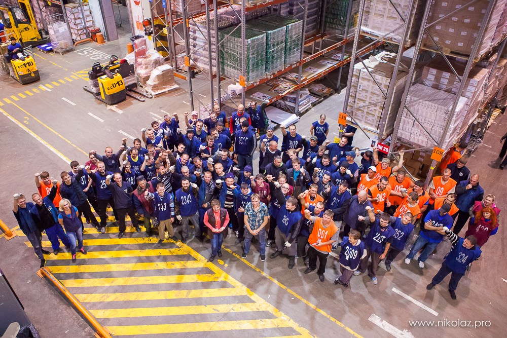 ДИКСИ склад. Видеооператор/Фотограф Николай Завьялов