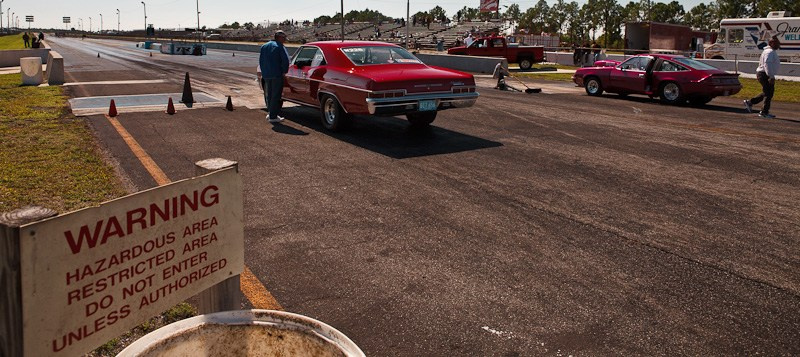 DrugRacing на автомобилях выпущенных до 1975 г. США, Флорида, 2010. Фотограф Василий Буланов