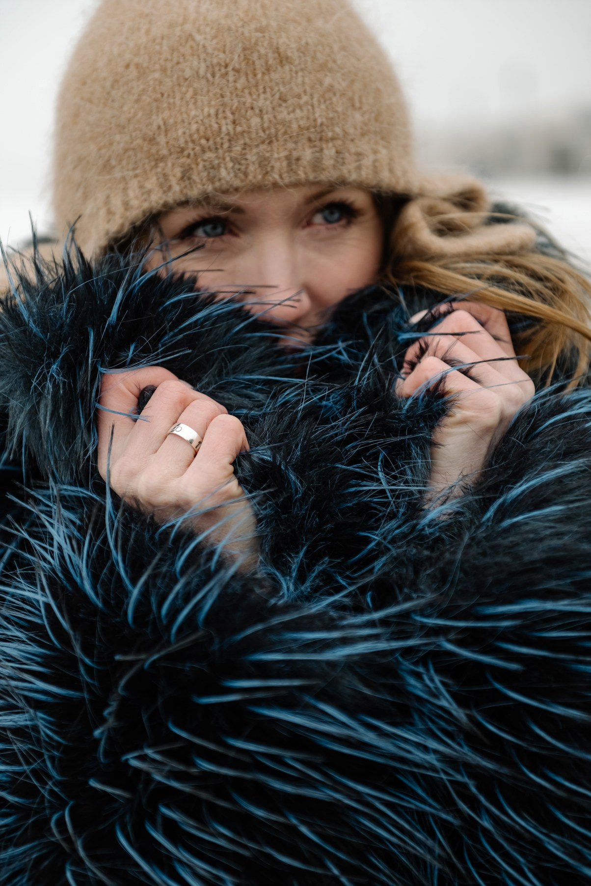 Зимняя прогулка и кафе. Свадебный и семейный фотограф в Санкт-Петербурге Елена Худякова
