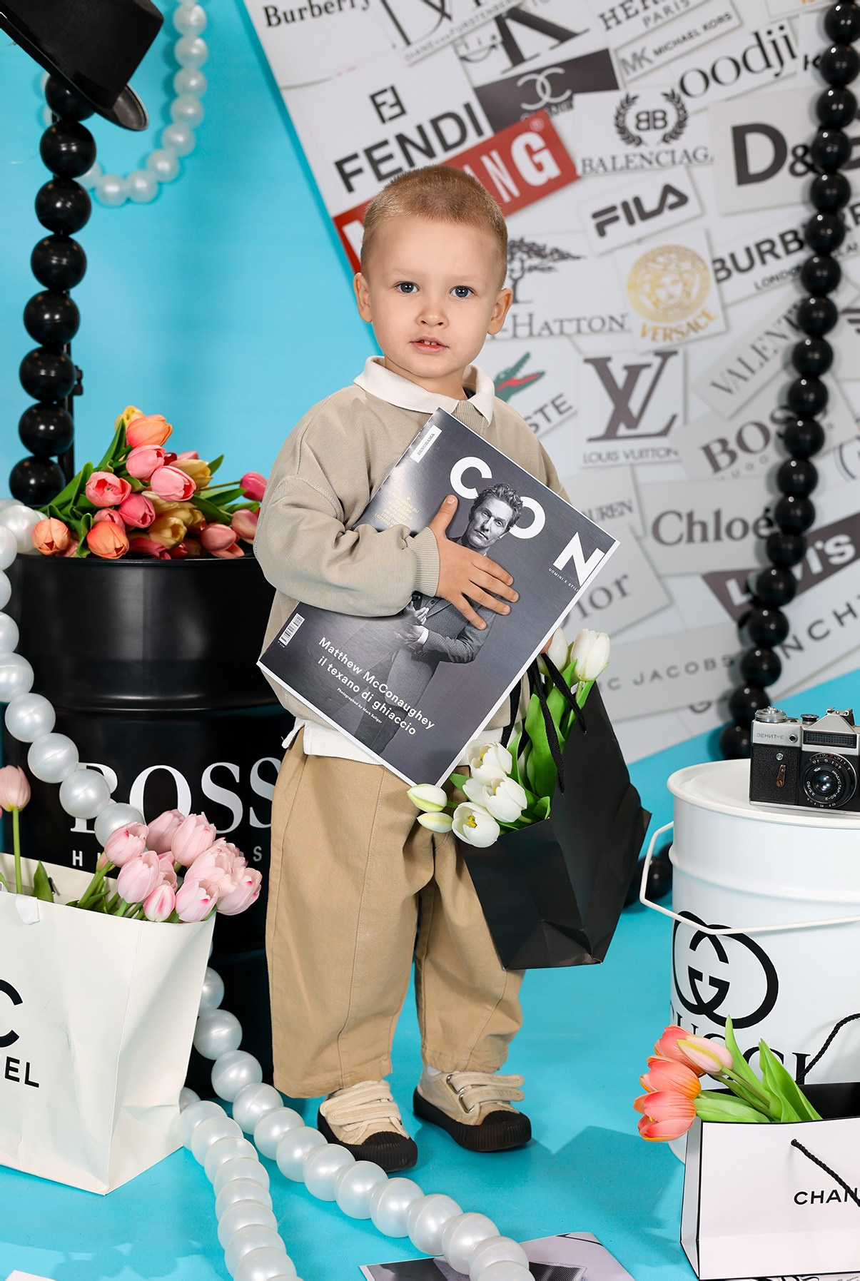 На стиле ФЭШН. Выпускные альбомы в Иваново в детский сад и школу. Александр и Светлана Янкины