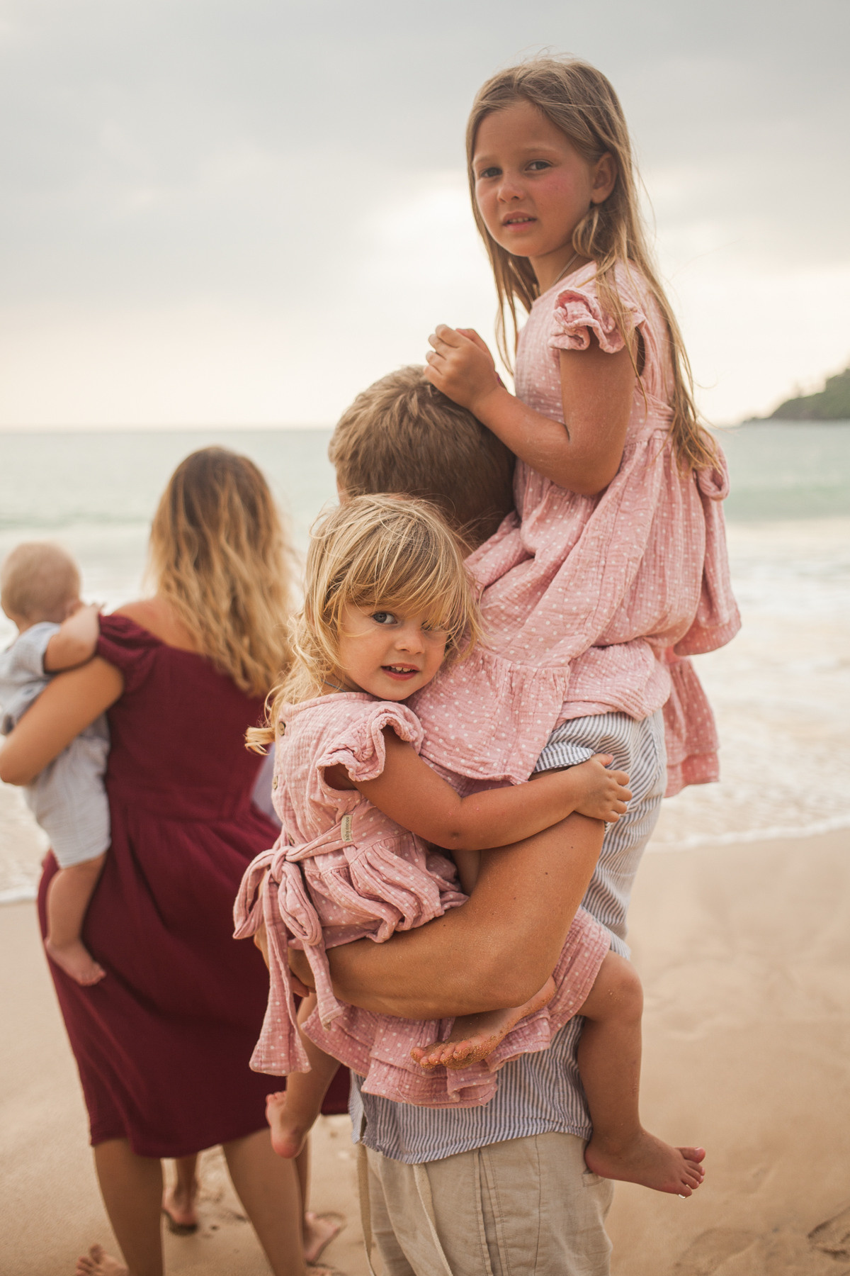 Natali and her family. Darin the photographer