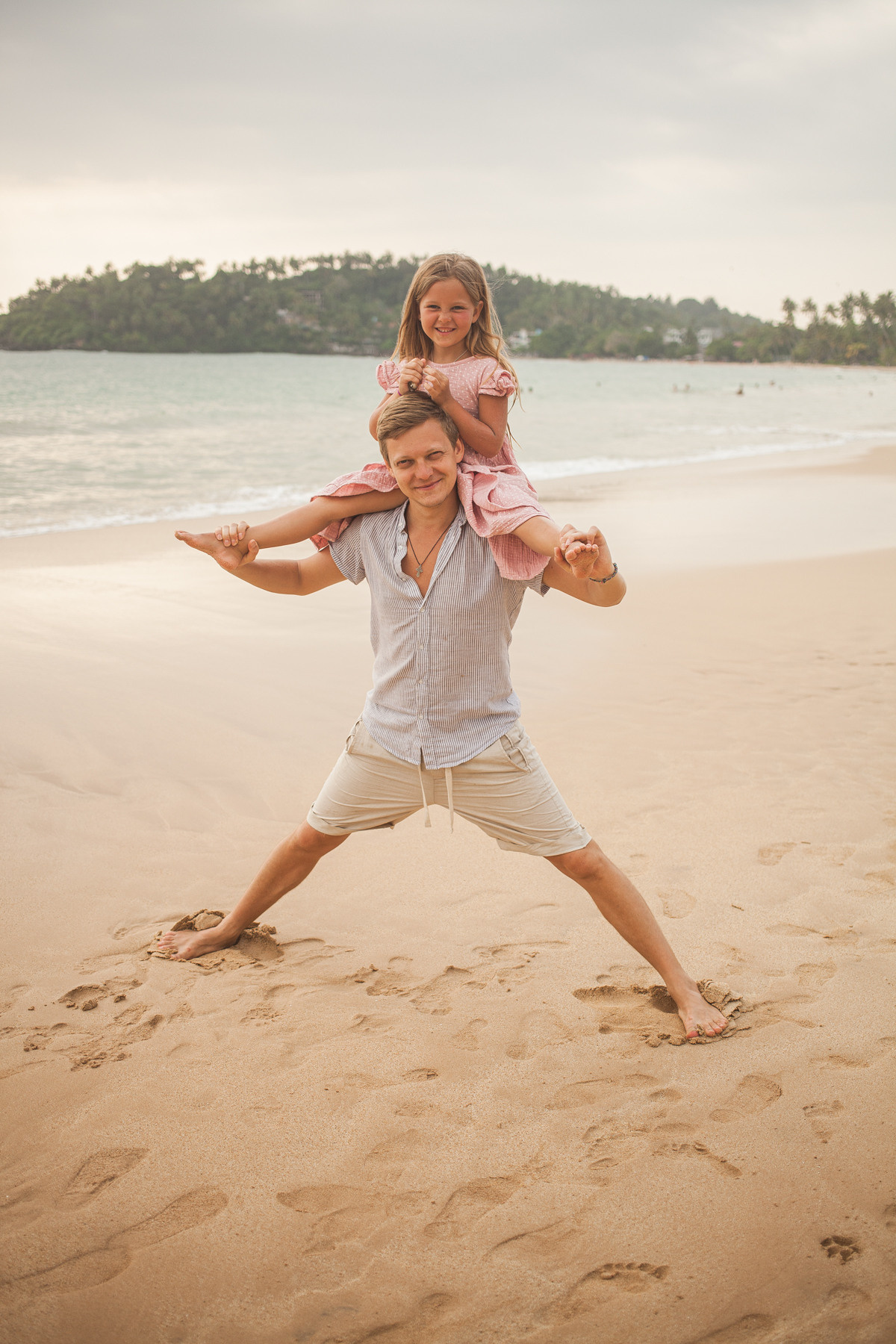 Natali and her family. Darin the photographer