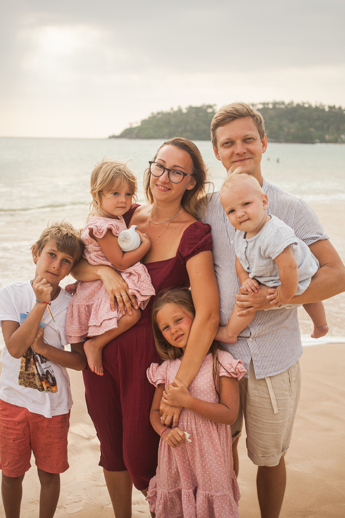 Natali and her family. Darin the photographer