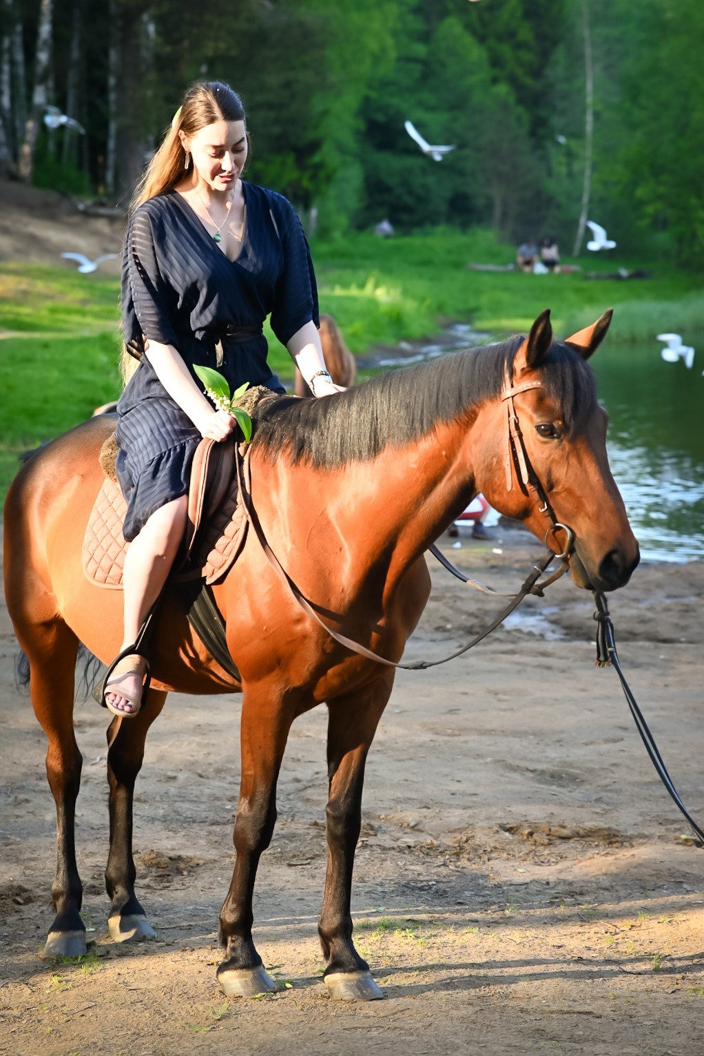 Фотопрогулка верхом. LifeStyle фотограф Анна Воробьёва Санкт-Петербург