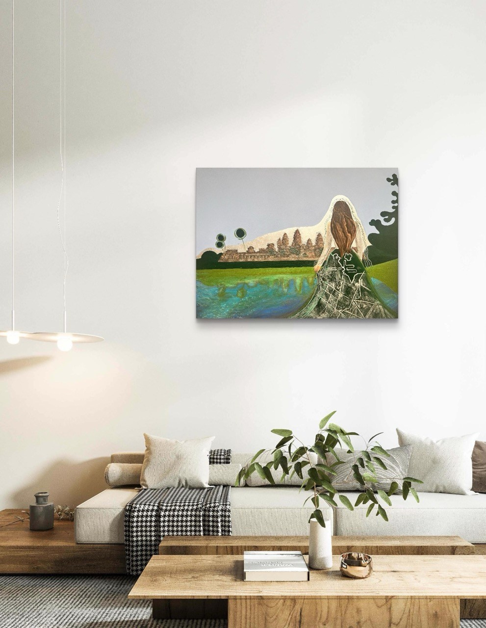 Серия «Волшебница Изумрудного Востока». Картины пейзаж