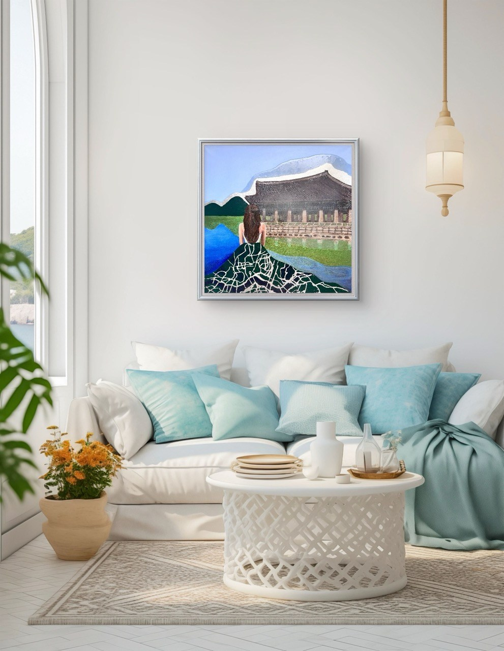 Серия «Волшебница Изумрудного Востока». Картины пейзаж