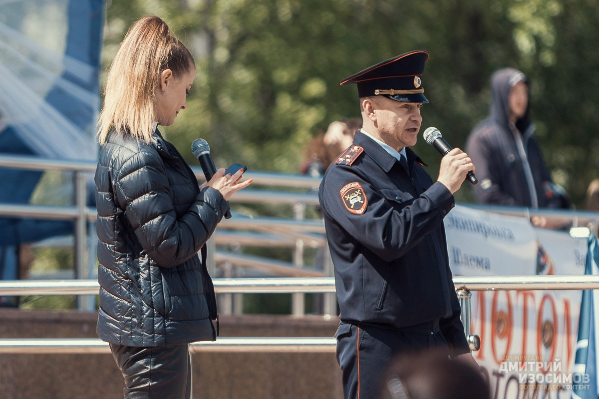 Слёт байкеров