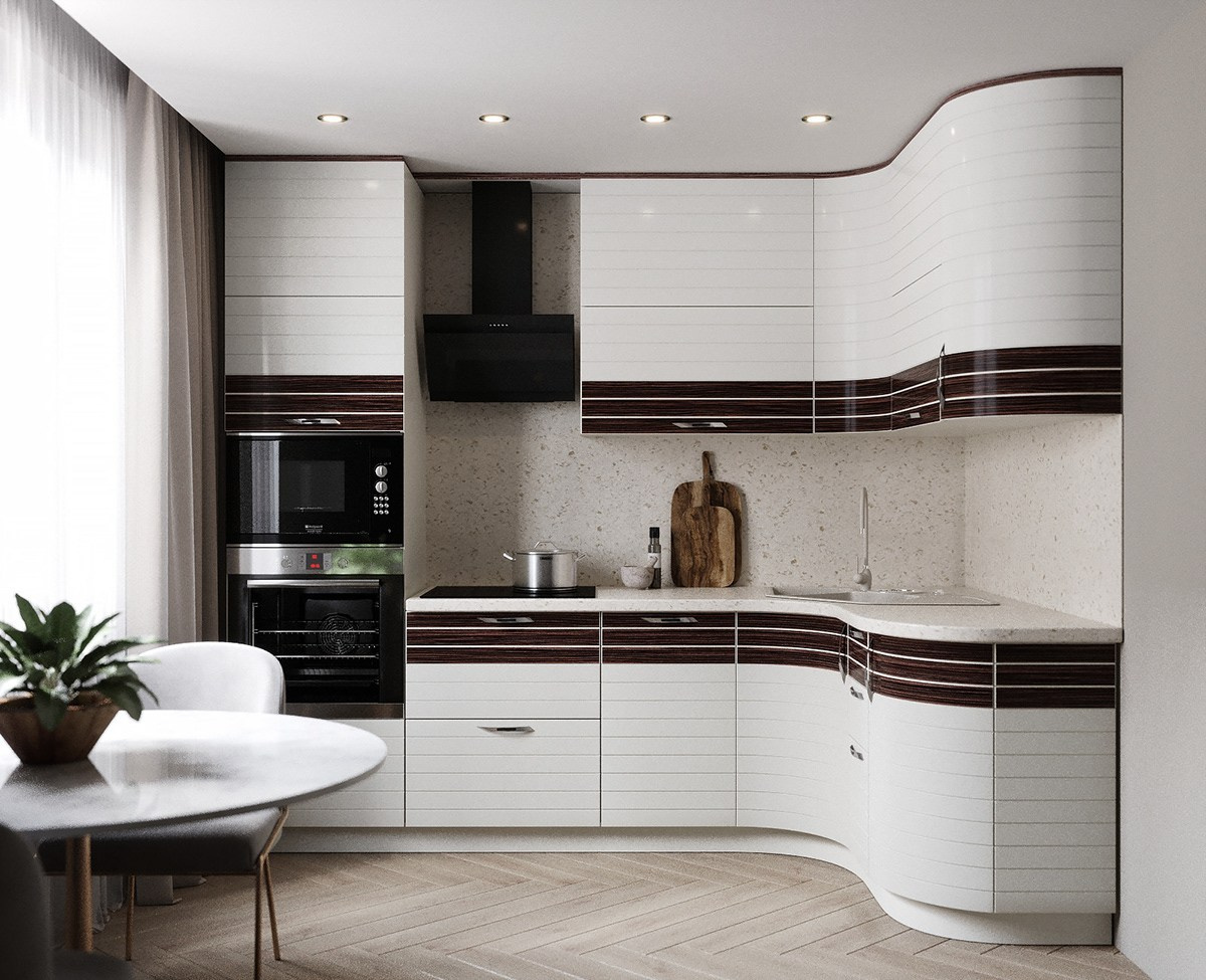 Визуализация кухонь для мебельного магазина «Флагман». Заказать 3d визуализацию интерьеров — Дарья Веденёва