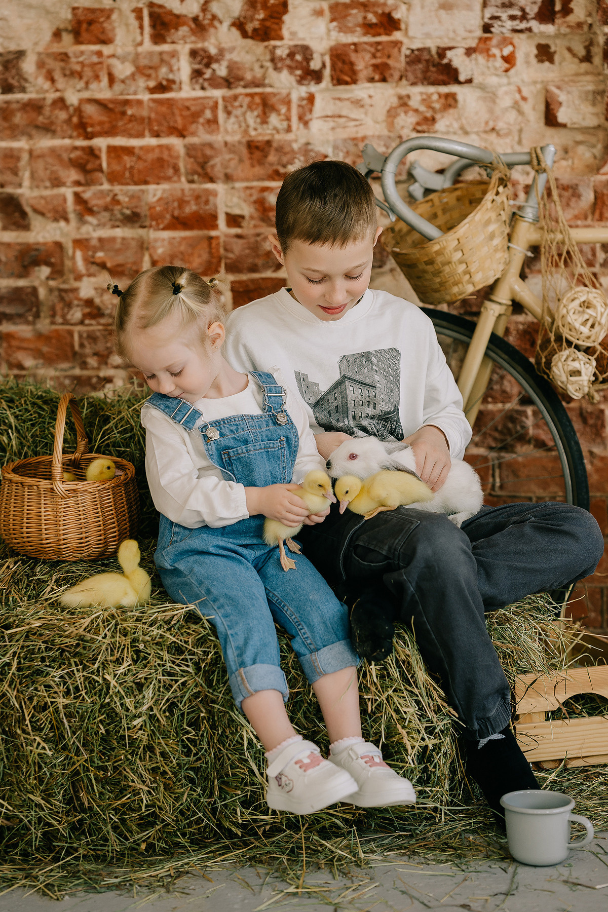 С УТЯТАМИ И КРОЛИКАМИ. Свадебный и семейный фотограф Юлия Грибанова +7 909-133-66-33