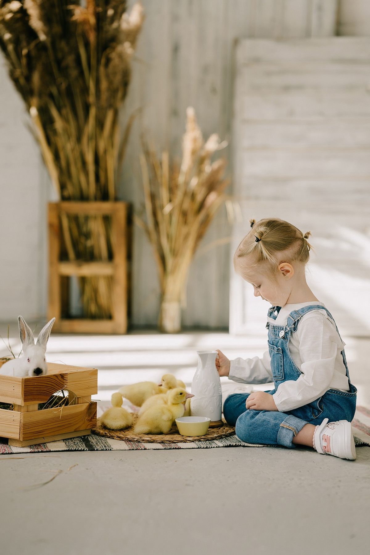 С УТЯТАМИ И КРОЛИКАМИ. Свадебный и семейный фотограф Юлия Грибанова +7 909-133-66-33