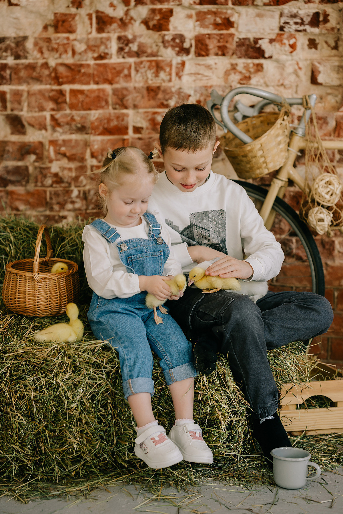 С УТЯТАМИ И КРОЛИКАМИ. Свадебный и семейный фотограф Юлия Грибанова +7 909-133-66-33