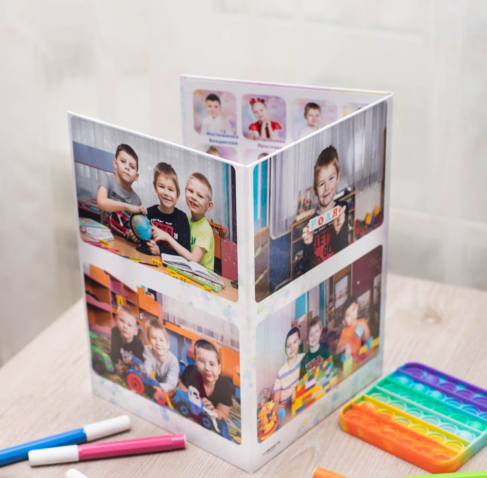 Папка трио. ВЫПУСКНЫЕ АЛЬБОМЫ для детского сада и школы Санкт-Петербург и Лен. область