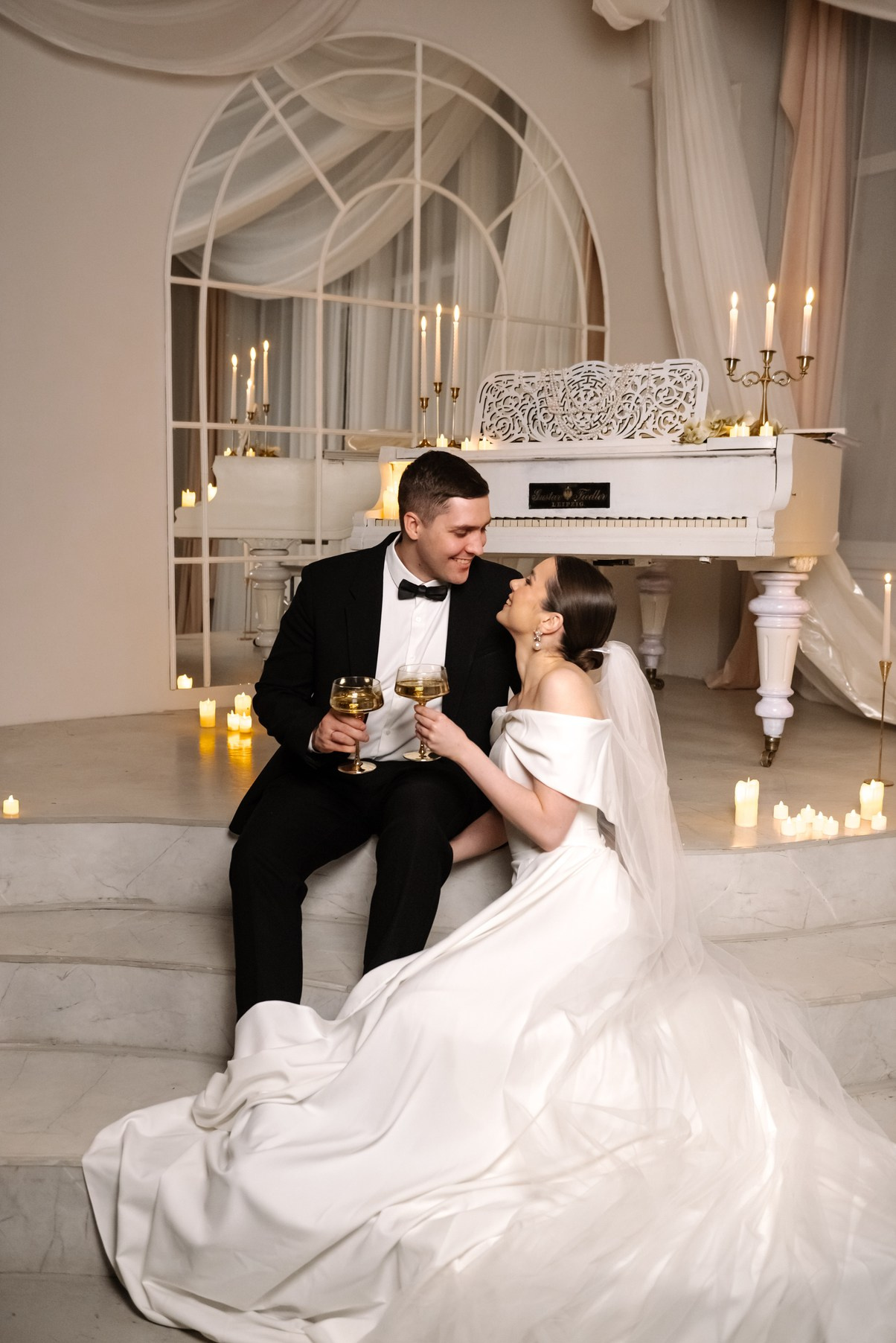 Вечерняя со свечами. Свадебный и семейный фотограф в Санкт-Петербурге Елена Худякова