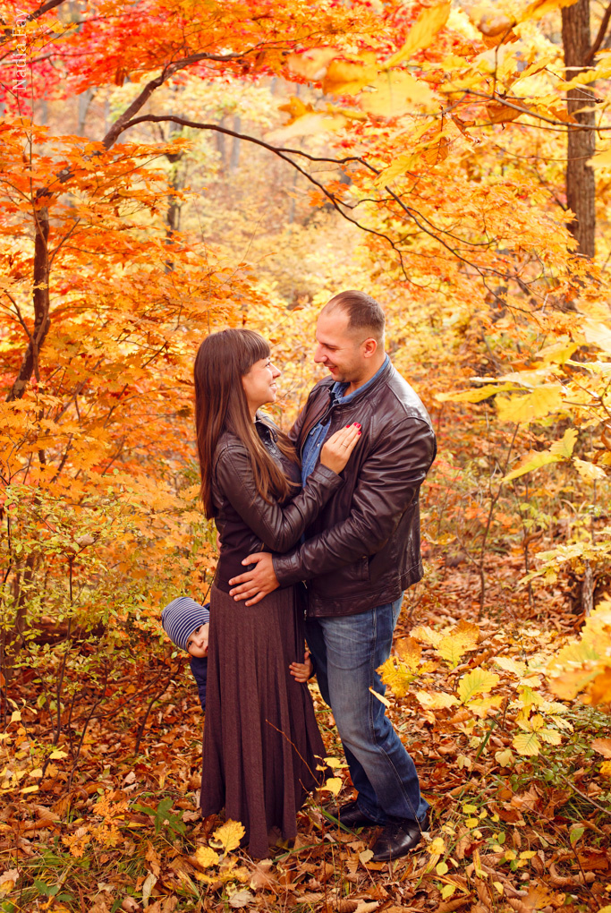 Ирочка, Андрей и Матвейка. Nadia Fay