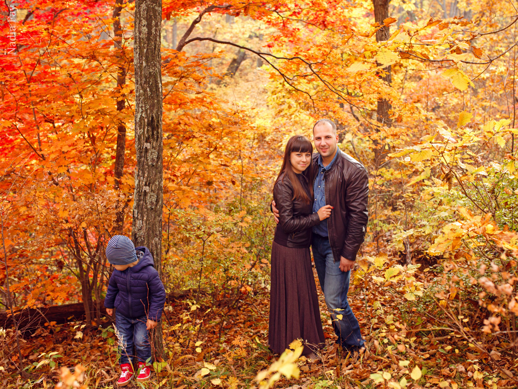 Ирочка, Андрей и Матвейка. Nadia Fay