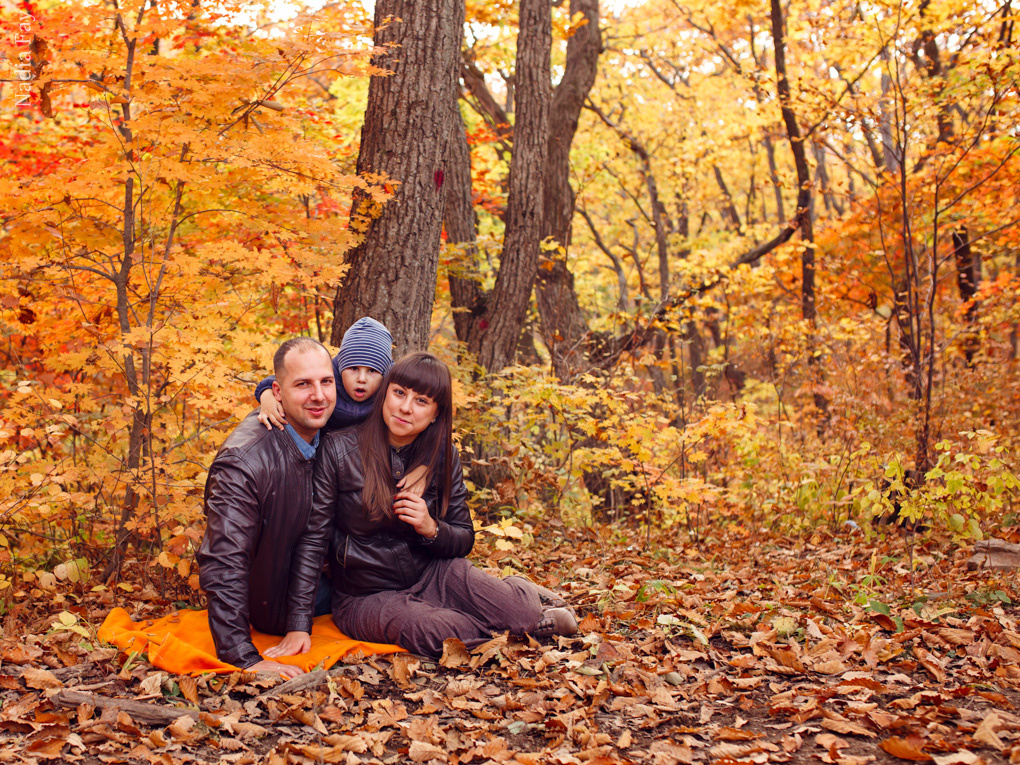 Ирочка, Андрей и Матвейка. Nadia Fay