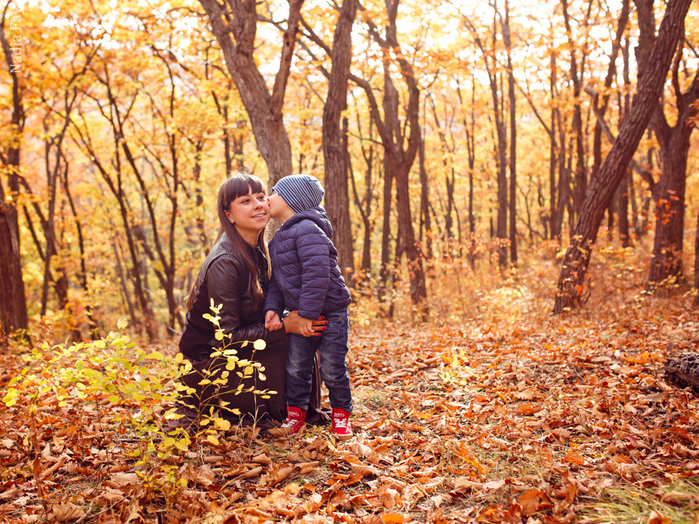 Ирочка, Андрей и Матвейка. Nadia Fay