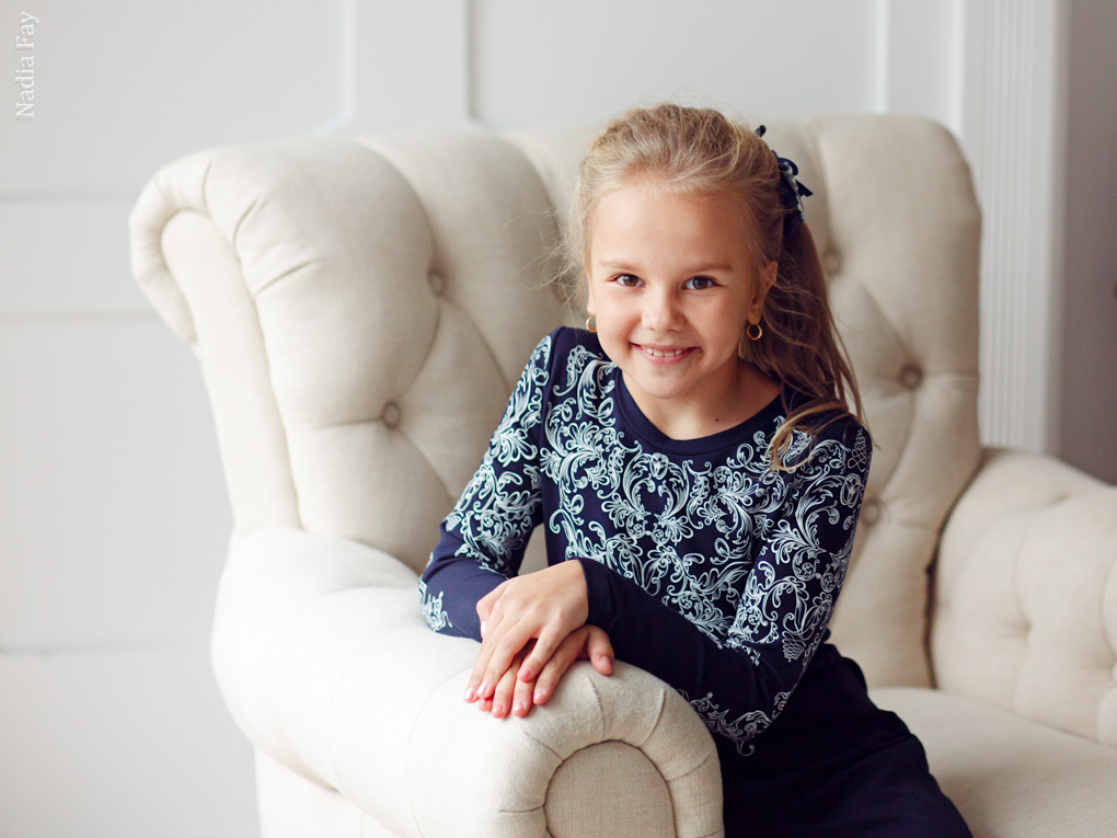 Леночка с сыночком и племяшкой. Nadia Fay