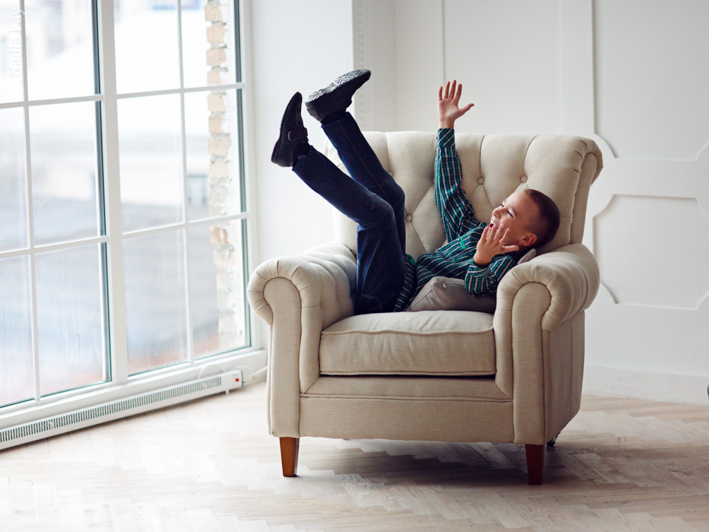 Леночка с сыночком и племяшкой. Nadia Fay