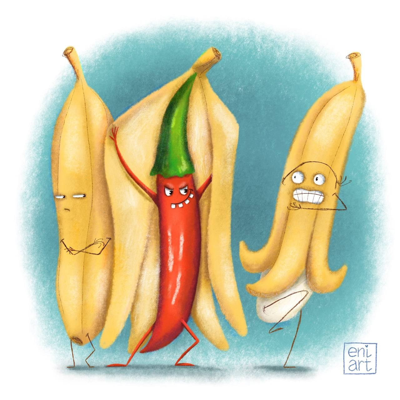 Овощная серия, перец извращенец