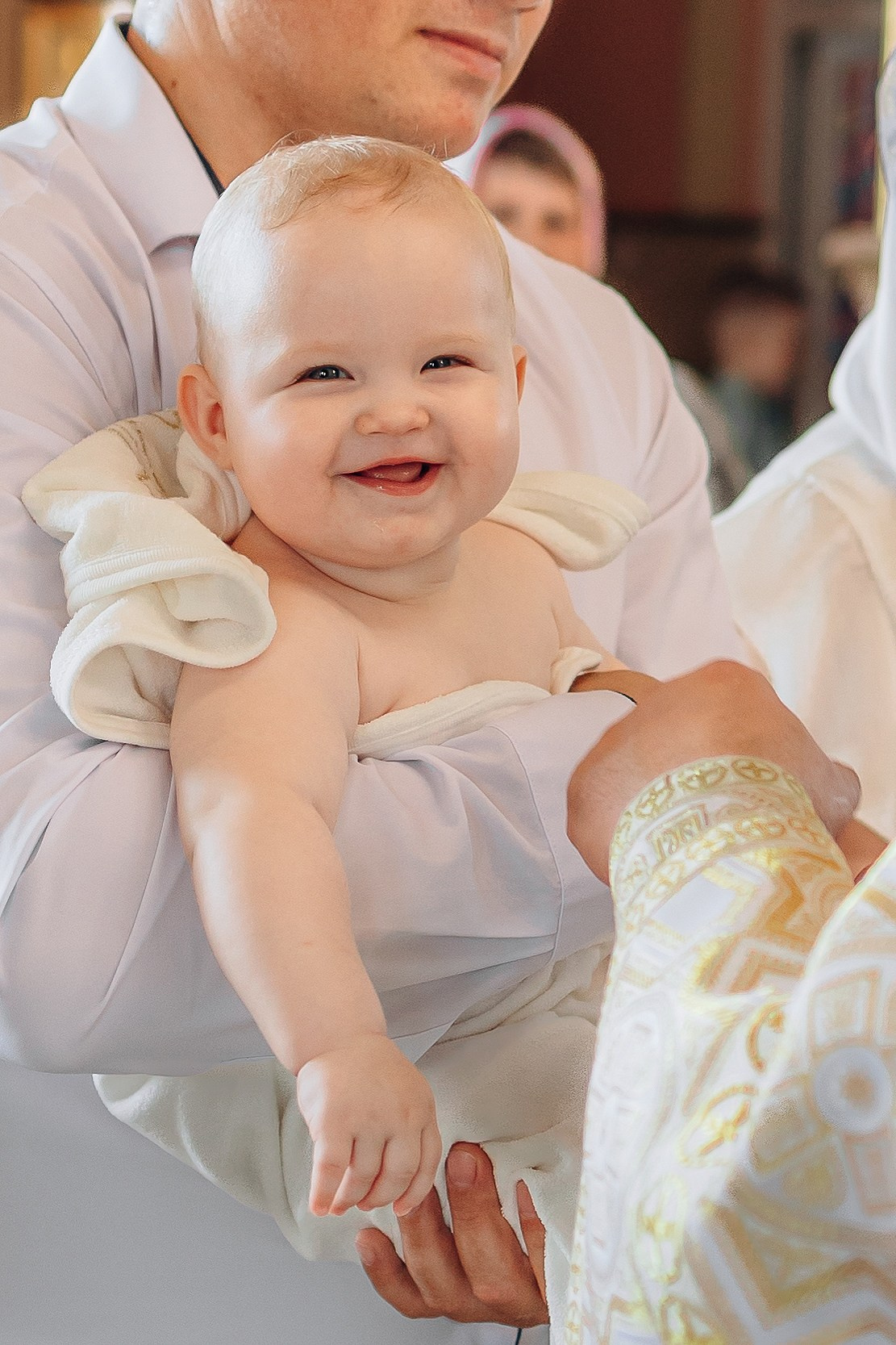 Таинство крещения Евгении. Семейный фотограф в Пензе Мария Левина
