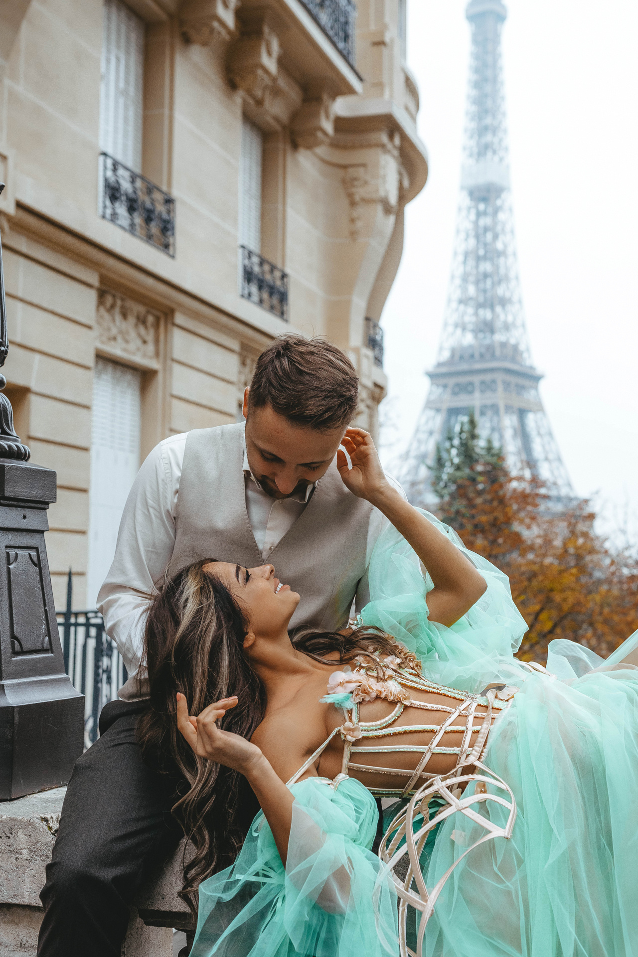 Naira&Ivan Paris1. Фотограф Валентина Григорьева, г. Москва