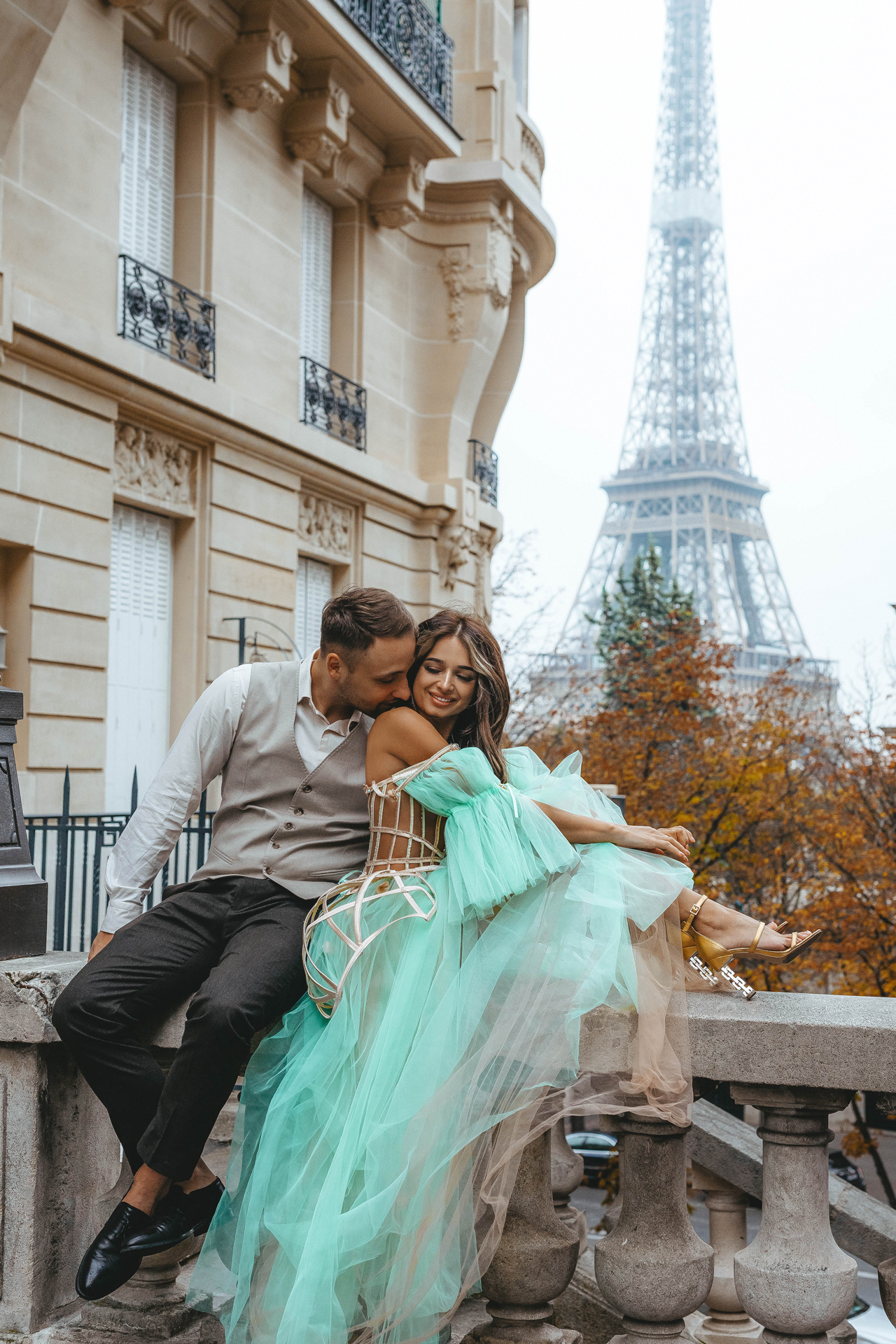 Naira&Ivan Paris1. Фотограф Валентина Григорьева, г. Москва