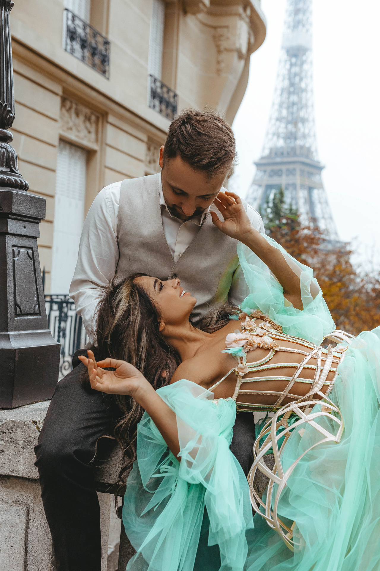 Naira&Ivan Paris1. Фотограф Валентина Григорьева, г. Москва