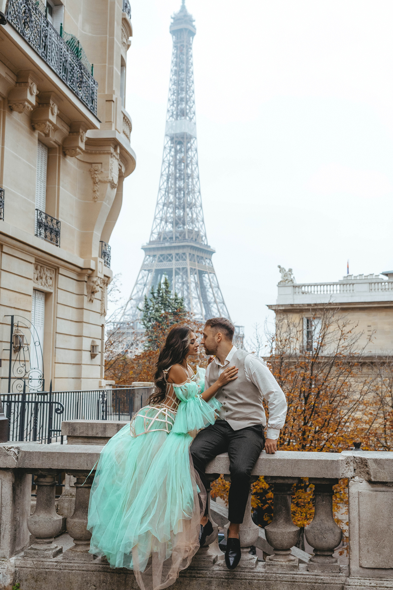 Naira&Ivan Paris1. Фотограф Валентина Григорьева, г. Москва