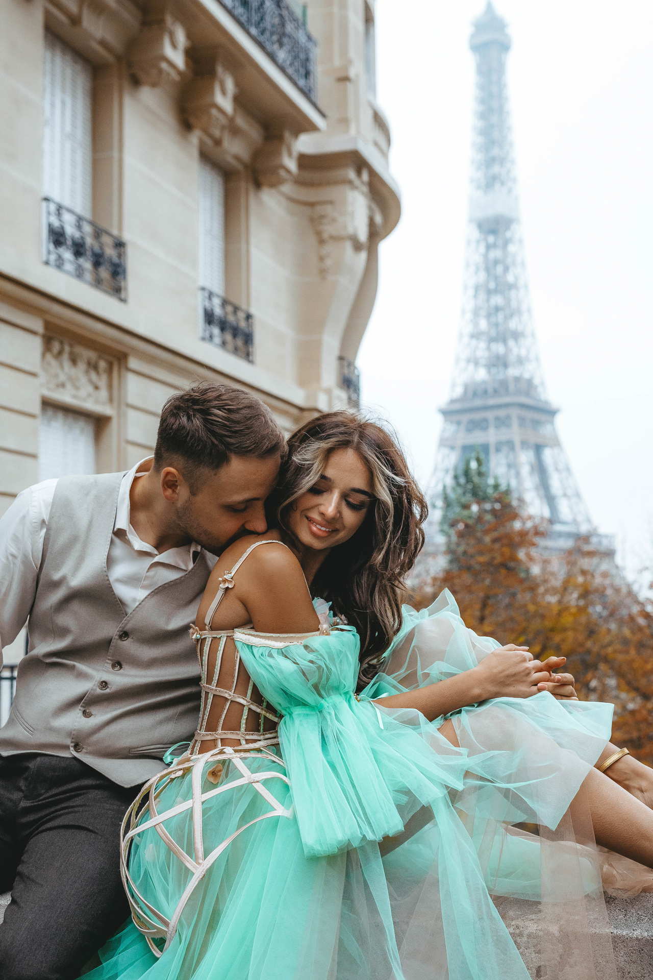 Naira&Ivan Paris1. Фотограф Валентина Григорьева, г. Москва