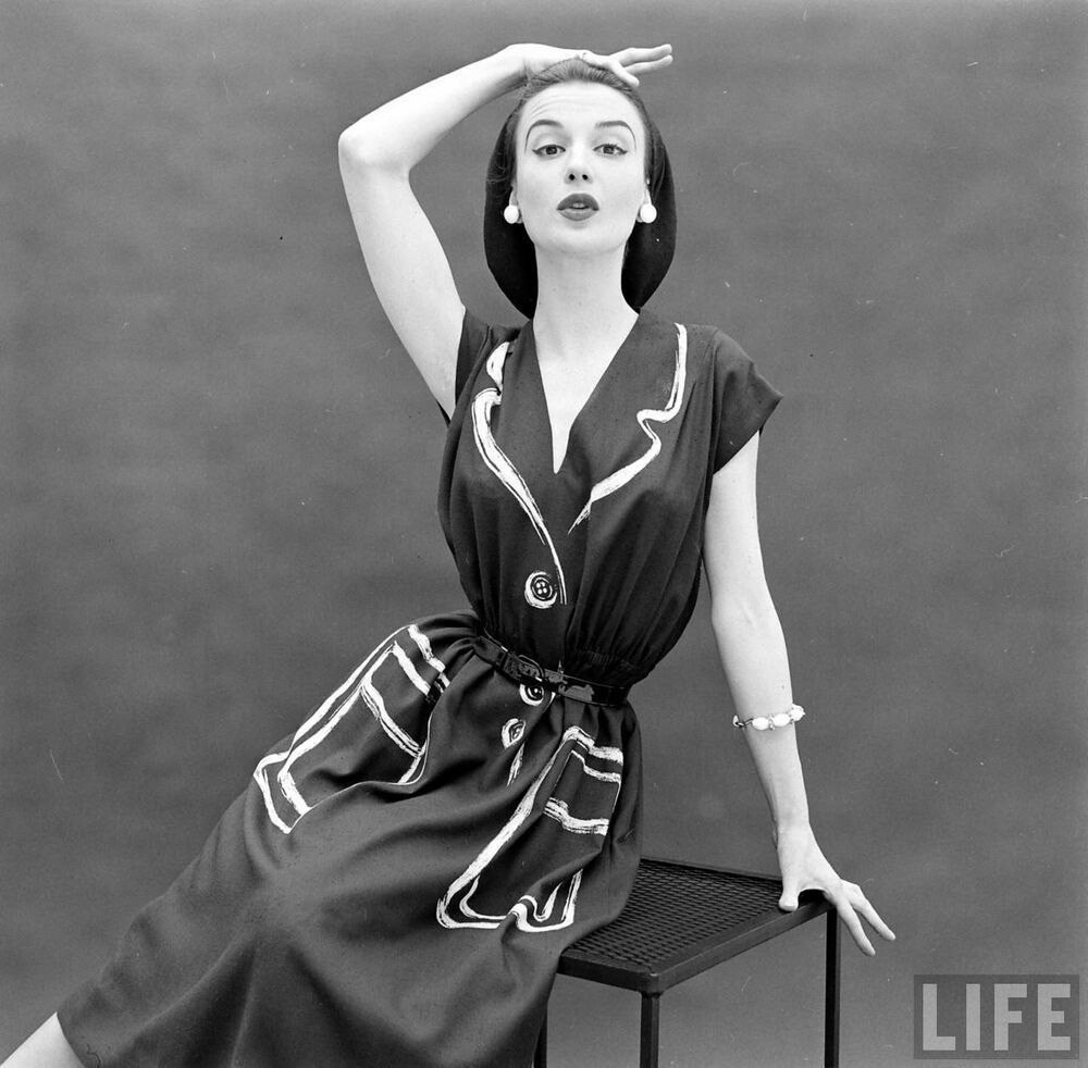 Модные хитрости большой моды: платье-иллюзия эпохи Нью-лук. Школа для девочек во Владивостоке — Само Совершенство