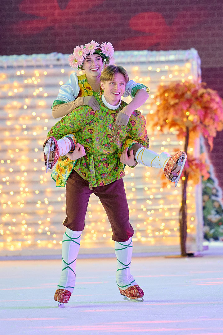 фигурное катание репортаж, парень с девушкой катаются на коньках, фотограф Андрей Богатов