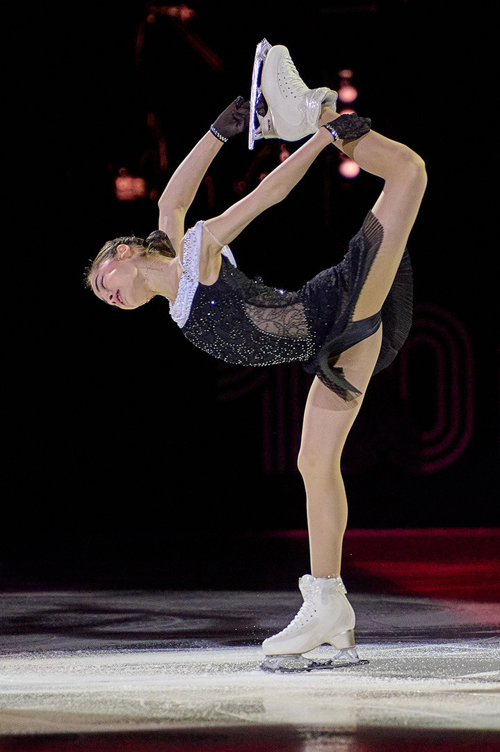 Фестиваль Влюбленные в Фигурное катание, выступление фигуристов, Спортивные Состязания