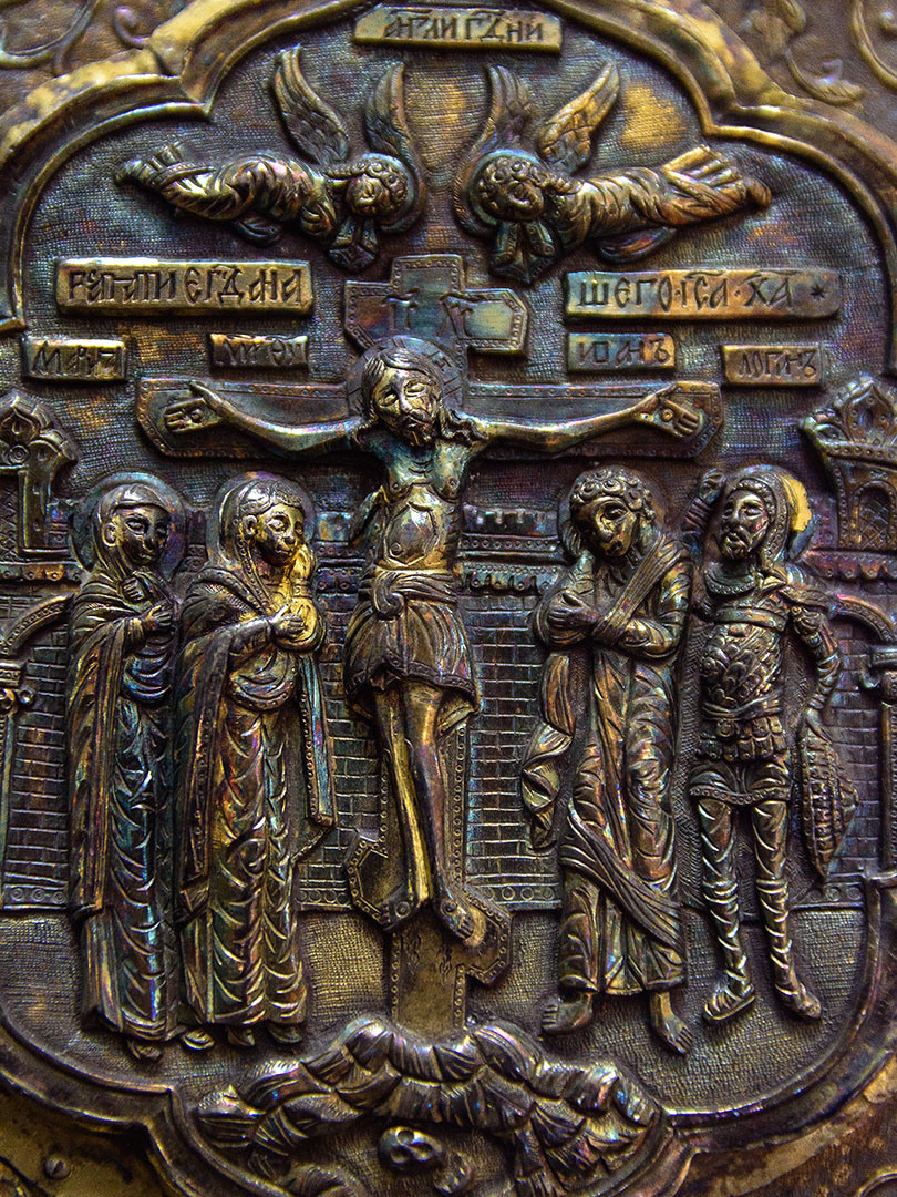 репродукционная фотосъемка, музейный экспонат, старинная икона