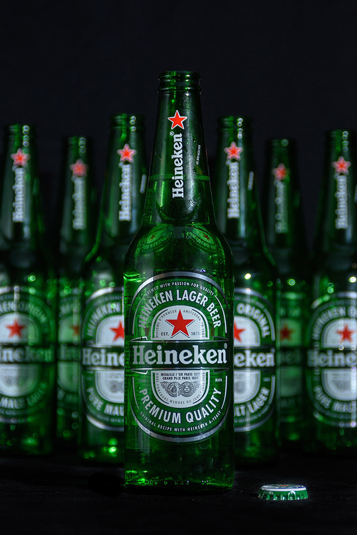 фотограф Андрей Богатов Сызрань, рекламная фотосъёмка для бара, пиво heineken