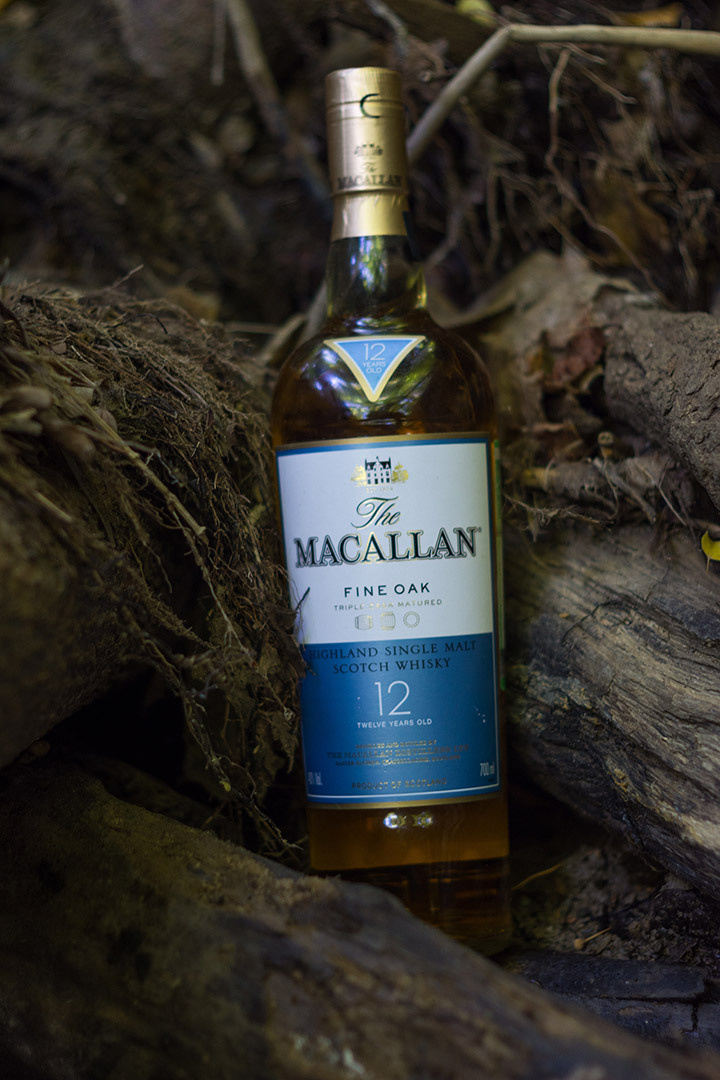 фуд фотография напитки, предметная съёмка, виски Macallan