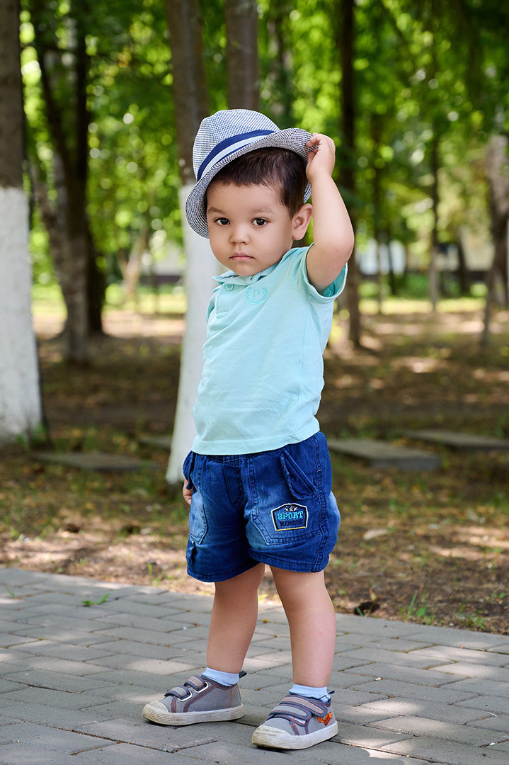фотограф Андрей Богатов Сызрань, портрет ребенка в парке