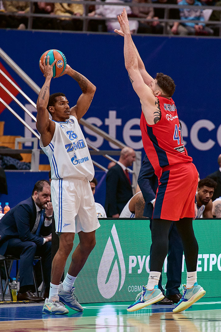 Баскетбольный матч ЦСКА-Зенит, фотоочет