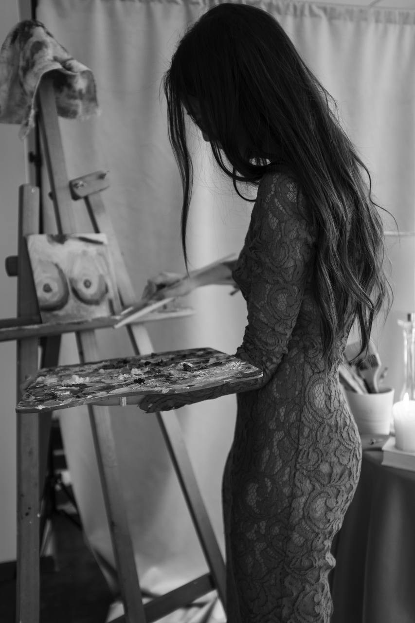 Живопись. Кузнецова Арина — женская художественная фотография, интуитивный художник