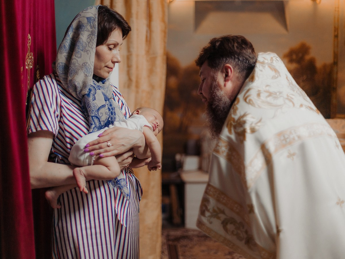 Крестины Андрея. Репортажный фотограф Борис Геер