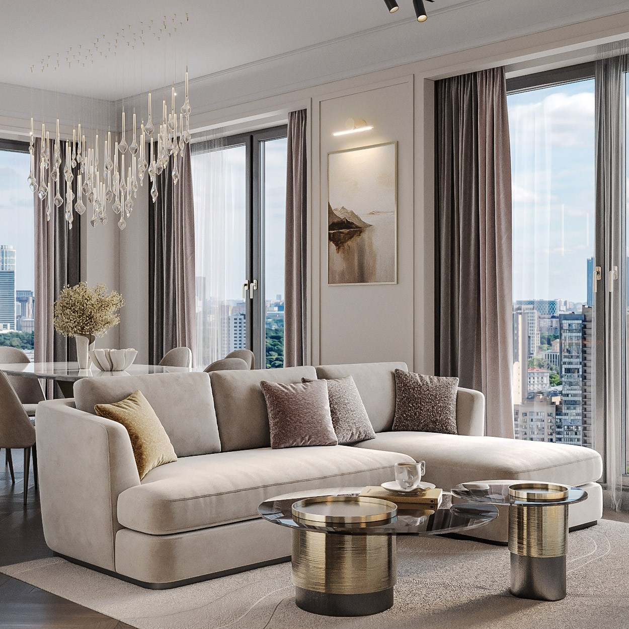 ЖК Прайм парк 2. Дизайн интерьера в Москве