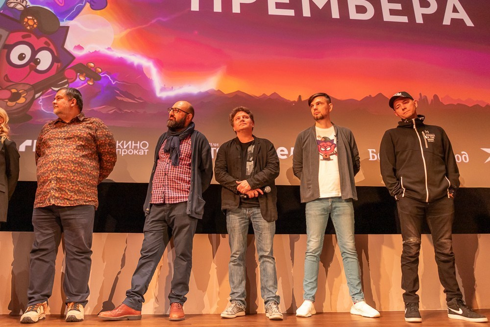 Репортаж с премьеры мультфильма «Смешарики снимают кино» в кинотеатре "Художественный"