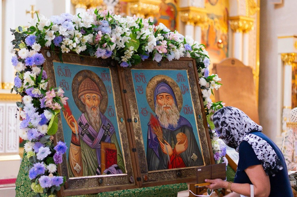 Молебен с акафистом преподобному Гавриилу (Ургебадзе). Саратовское Северо-Западное благочиние