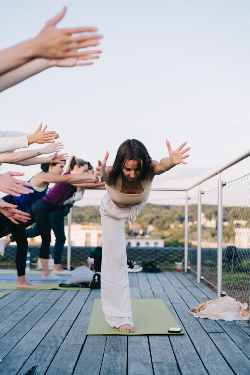 Summer Yoga Rave. Photographer in Vilnius