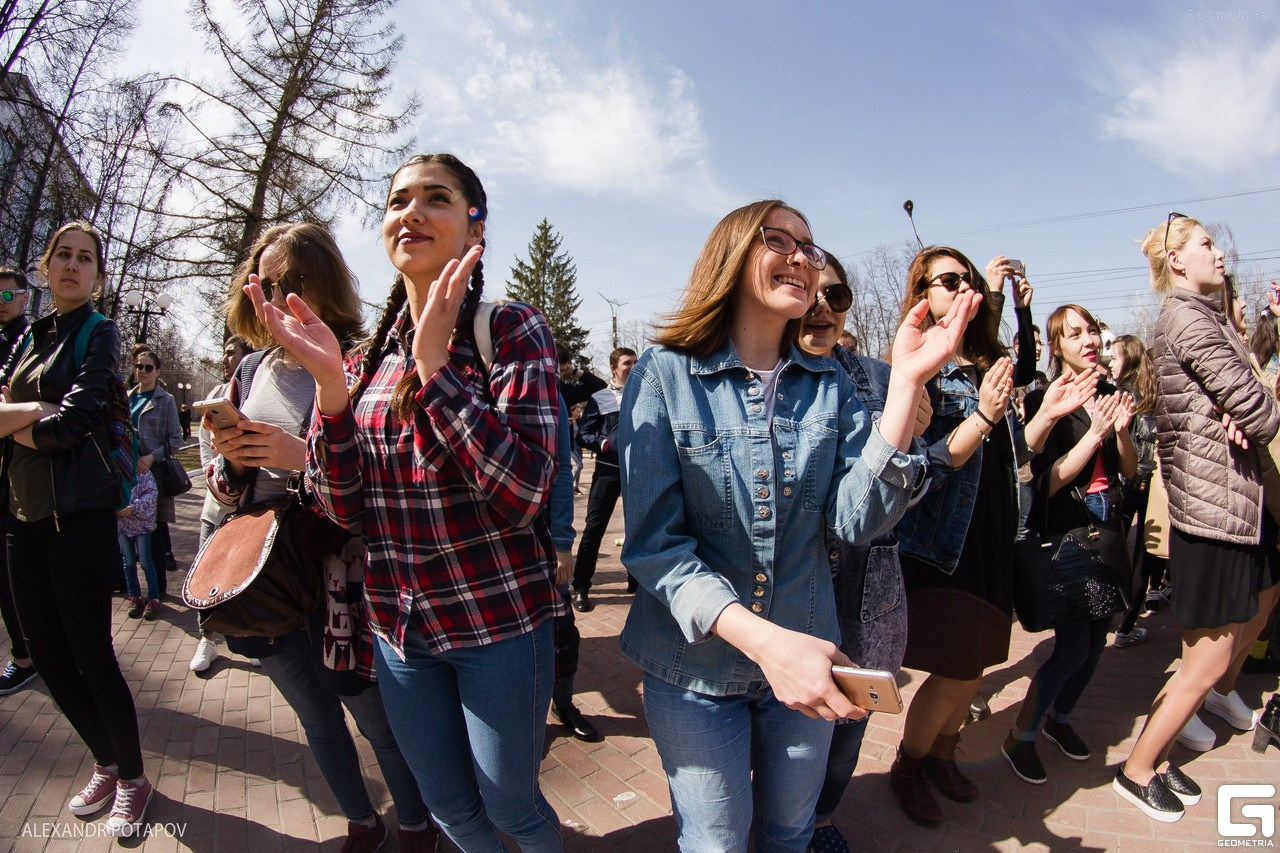 Международный день танцев. ЧГУ им И. Н. Ульянова. Фотограф в спб Александр Потапов