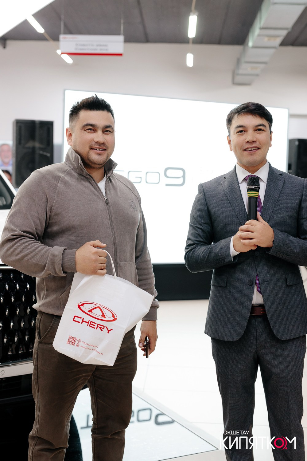 CHERY TIGGO 9. КИПЯТКОМ КОКШЕТАУ