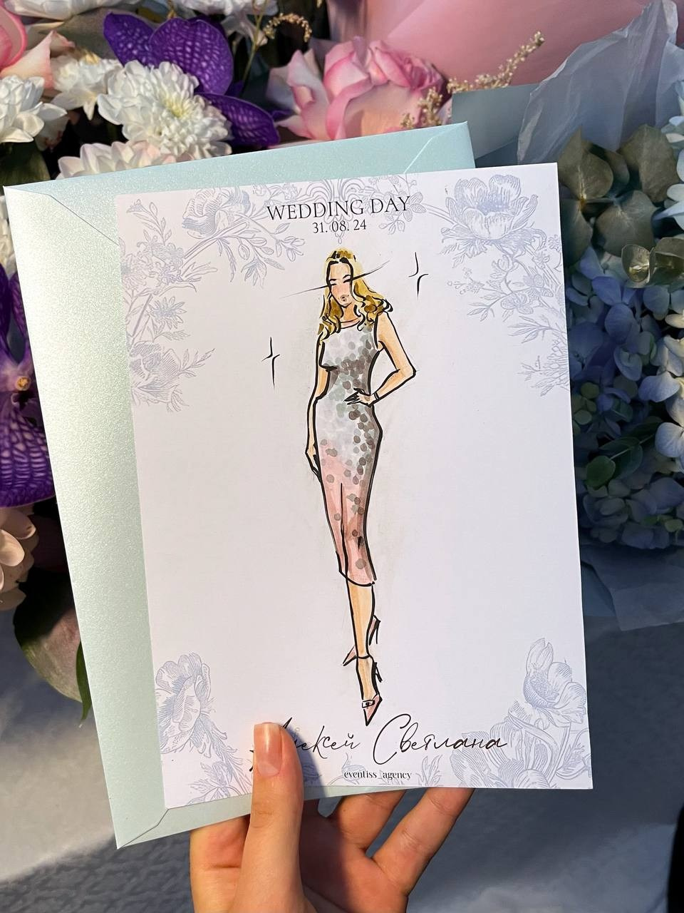 Модные фэшн скетчи на мероприятия. Eventiss art agency| Художники и арт-услуги на мероприятие Москва и МО