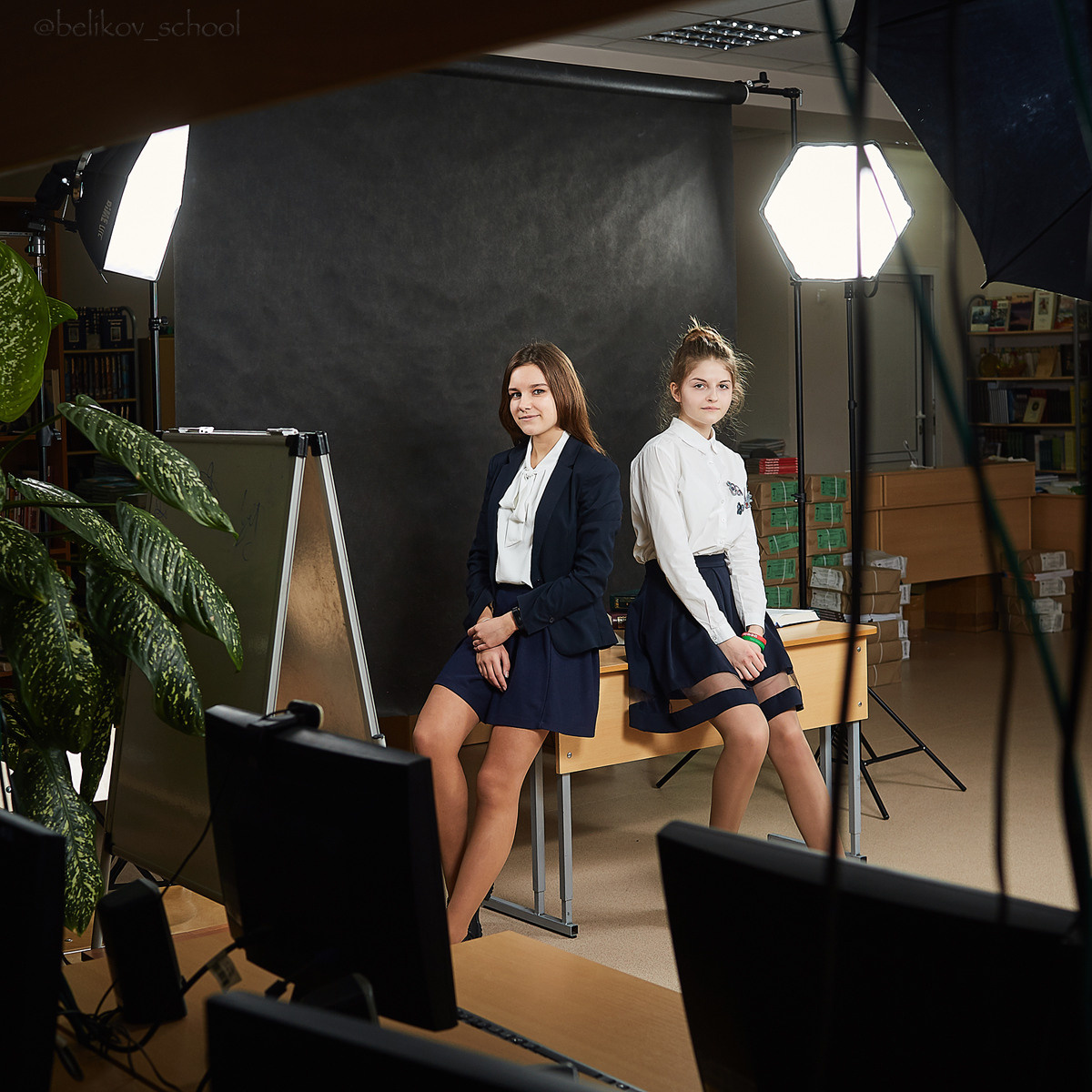 Школьные фотографии с друзьями. Школьный фотограф Сергей Беликов