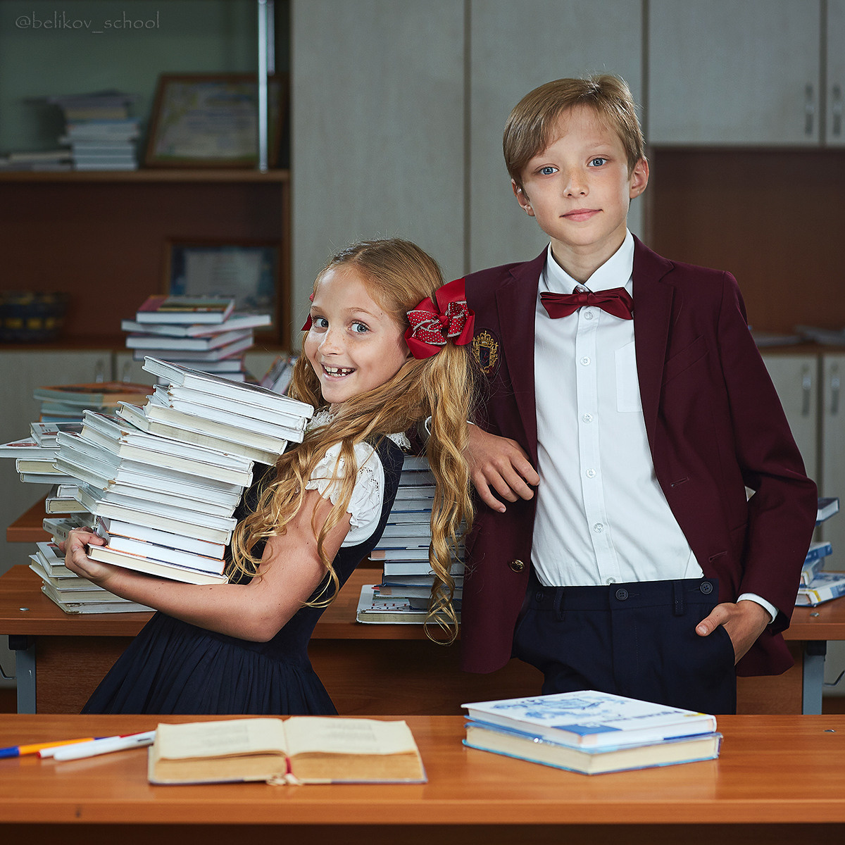 Школьные фотографии с друзьями. Школьный фотограф Сергей Беликов