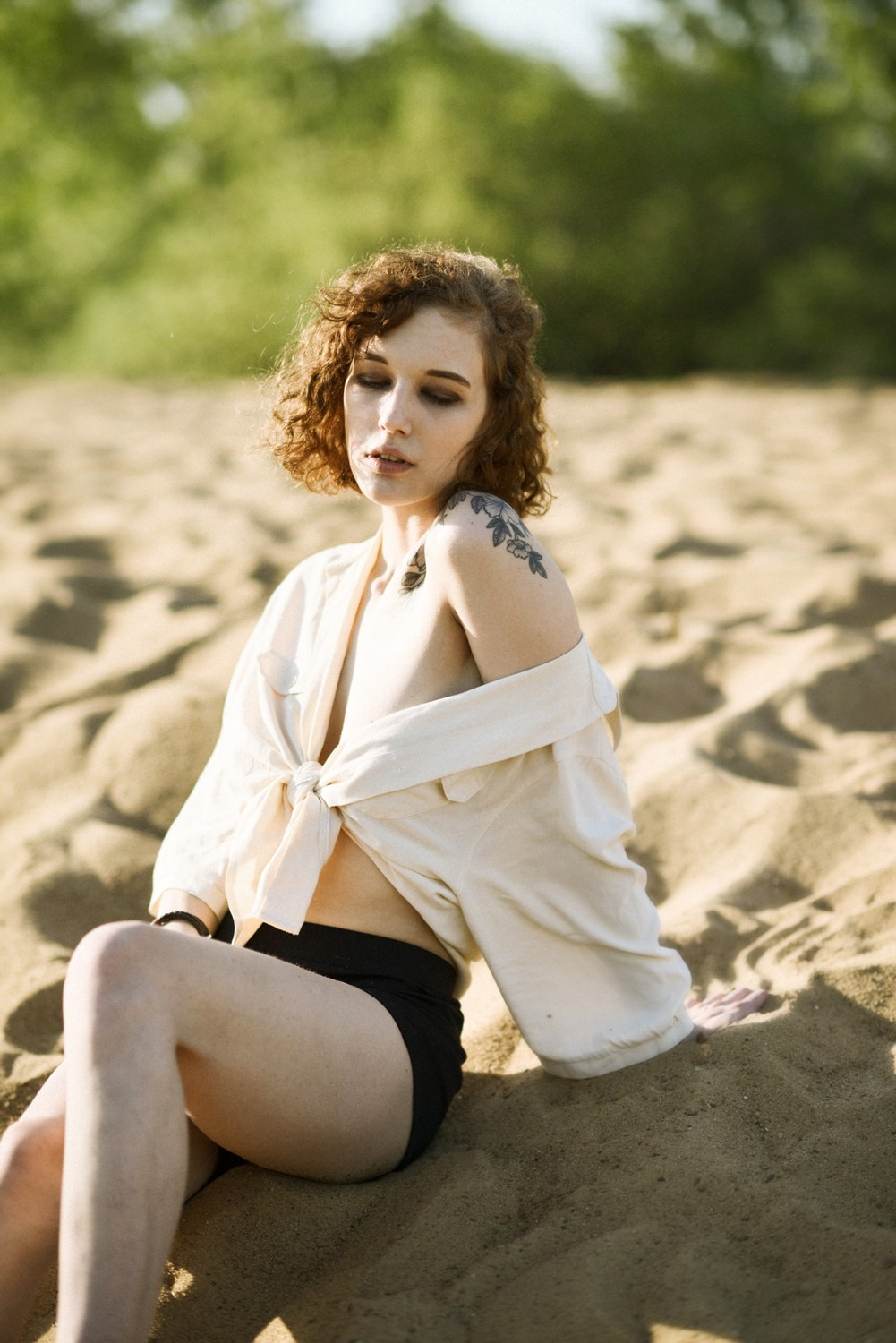 Фотосессия красивой, молодой девушки на гребном канале в Нижнем Новгороде. Анастасия.